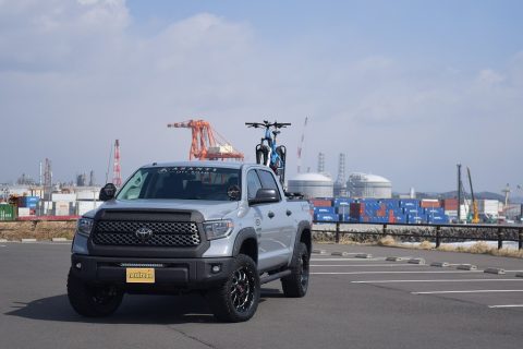 新型　タンドラ　逆輸入車　USトヨタ　TUNDRA　デモカー　フレックスドリーム　仙台東店　ペンドルトン　シートカバー　カスタム　 (2)